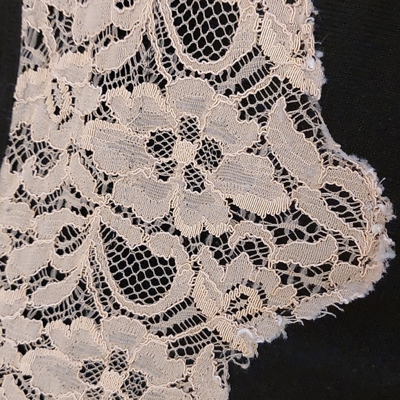 GUC Suzy Shier Black With Lace Embroidery Tunic/Dress - Picture 2 of 5